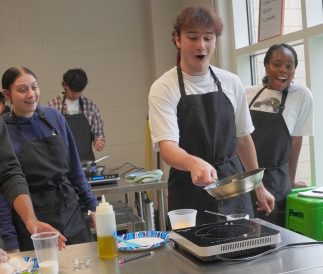 article image - 3. Ethan Head completes an omelet flip